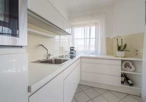 comfortable apartment with lawn