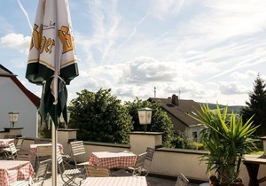 Comfort double room, shower or bath, WC - Hotel u. Landgasthof Zum Bockshahn
