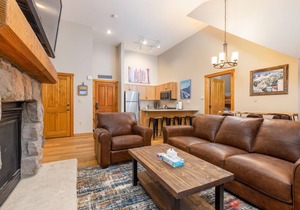 Condo in River Run with Courtyard & Mountain Views from Private Balcony!