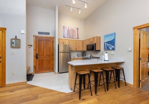 Condo in River Run with Courtyard & Mountain Views from Private Balcony!