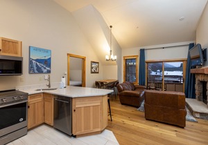 Condo in River Run with Courtyard & Mountain Views from Private Balcony!