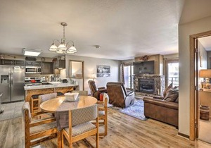 Condo with Balcony and Fireplace in Silverthorne!