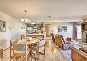 Condo with Balcony and Fireplace in Silverthorne!