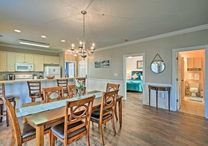 Condo with Patio and Pool Access about 2 Miles to Beaches