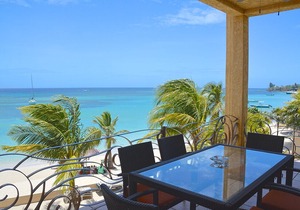 Coral Sands #3 Beach Front luxury condo on West Bay Beach. 3 bed 3 bath