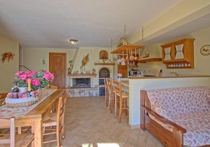 Cosy apartment with A/C, pool, WIFI, TV, patio, panoramic view and parking, close to Siena