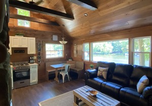 Cottage “2nd Lake” 2-Bedroom, Waterfront Cottage at The Lakes Old Forge