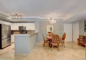 Courtyard at Cityplace condo with beautiful pool view and 2 bedrooms 2 baths.