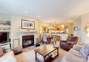 Coveted Ski-In/Ski-Out Winterplace Condo with Hot Tubs, Indoor Pool & Fireplace