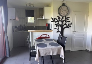 Cozy 2-Bed Gîte with Terrace, Countryside Views, and Family Amenities