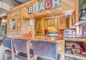 Cozy and Quiet Wood Lined Charm in Tierra Del Mar! Sister’s Beach Retreat