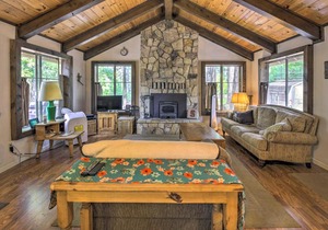 Cozy Arnold Hideaway with Serene Wooded Views and Deck