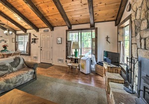 Cozy Arnold Hideaway with Serene Wooded Views and Deck