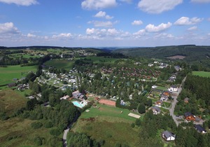 Cozy mobile home with terrace, in the Ardennes