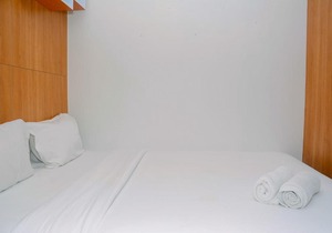Cozy Modern Studio at Lagoon Apartment near Bekasi Town Square By Travelio