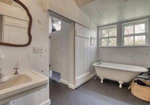 Cozy Orient Farmhouse on 1.6 Acres with Pool and Walk to Beach