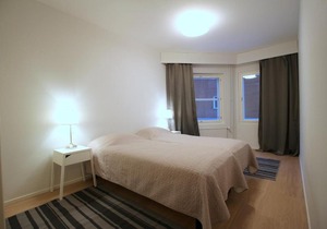 Cozy two-bedroom-apartment for four persons in Western Pasila