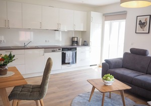 Cozy vacation apartment "Johanna" (55m2) with south-facing balcony
