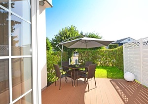 Cozy vacation apartment in Koserow with terrace - only 350 m to the beach - House