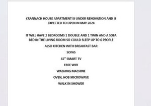 Crannach House Apartment