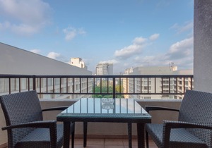 Crescat Residencies 2BR Serviced Apartment