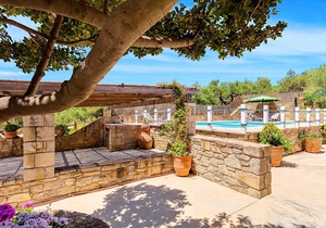 Cretan Kera Villa with Heated Pool