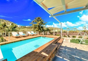 Cretan Lodge Heated Pool