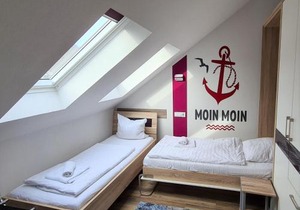 Dünenpark Binz - Komfortplus Ferienwohnung mit 2 Schlafzimmern und Balkon im Dachgeschoss 198