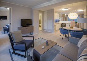Dünenresidenz Prora - Ferienwohnung mit Meerblick, 2 Schlafzimmern und Balkon NP-417
