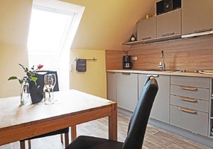 Dachgeschossappartement "Dream" für 2 Personen mit seperatem Wohnzimmer und Schlafzimmer
