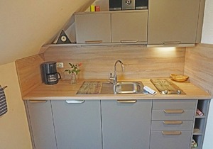 Dachgeschossappartement "Dream" für 2 Personen mit seperatem Wohnzimmer und Schlafzimmer