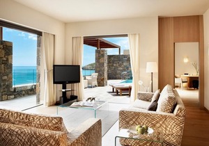 Daios Two Bedroomed Family Villa at in Crete