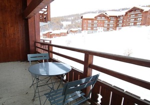 DBA327 - APPT 1 CHAMBRE + CABINE - BALCON - 6 PERSONNES