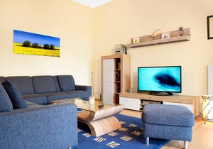 App. Dünenblick - Spacious ground floor apartment with great sea views!