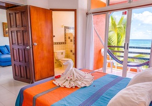 Del Sol Beachfront Unit 303: 1 BR, 1 BA Condominium in Akumal, Sleeps 2