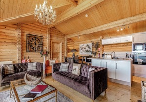 Deluxe and spacious lodge.
