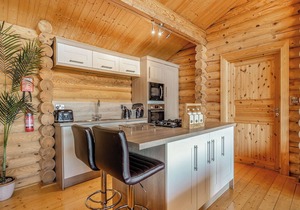 Deluxe and spacious lodge.