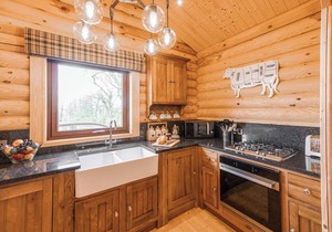Deluxe and spacious lodge finished to the highest standard.