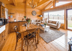 Deluxe and spacious lodge finished to the highest standard.