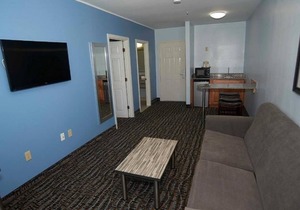 Deluxe Suite 1 King Bed at Sandwich Lodge and Resort