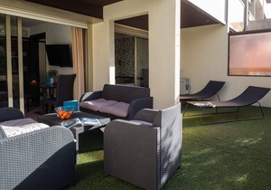 Deluxe Terrace 1B - One Bedroom Apartment, Sleeps 4