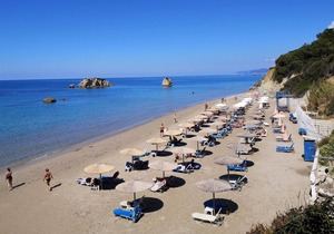 Detached holiday home at the sea with garden, Wifi | Skidi, Corfu