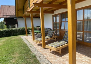 Detached vacation home with three bedrooms and balcony