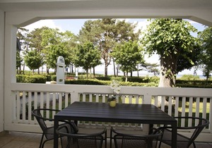 Directly on the beach promenade, balcony with sea view - Aparthotel Ostsee FeWo 21