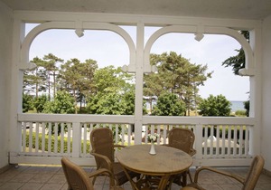 Directly on the beach promenade, balcony with sea view - Aparthotel Ostsee FeWo 10