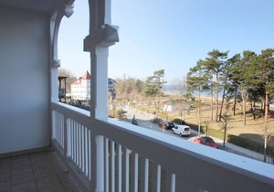 Directly on the beach promenade, balcony with sea view - Aparthotel Ostsee FeWo 15