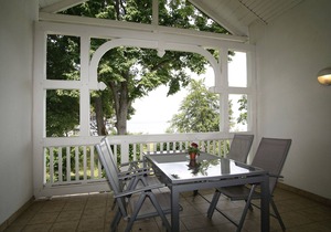 Directly on the beach promenade, balcony with sea view - Aparthotel Ostsee FeWo 31