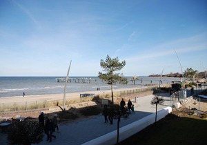 Directly overlooking the Baltic Sea