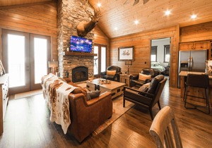 DMR Cabin 1 | Two-Level | Game Room | Max Capacity 17