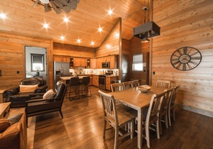 DMR Cabin 1 | Two-Level | Game Room | Max Capacity 17